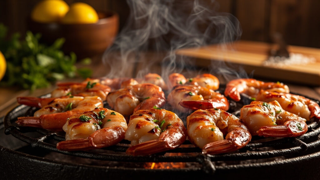 Les secrets des gambas au barbecue
