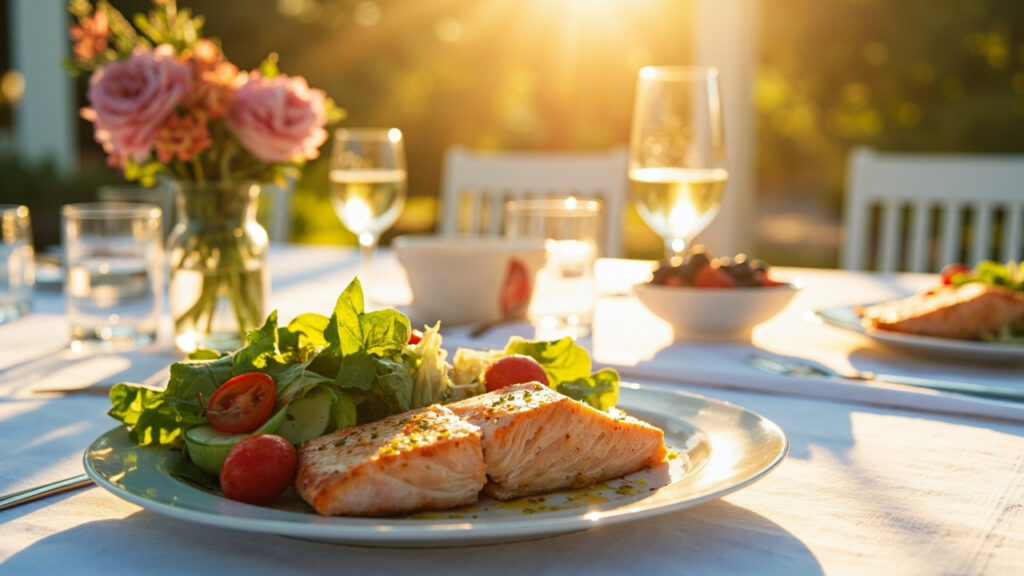 Repas Léger d'Été: Astuces et récettes versé un dîner Réussi