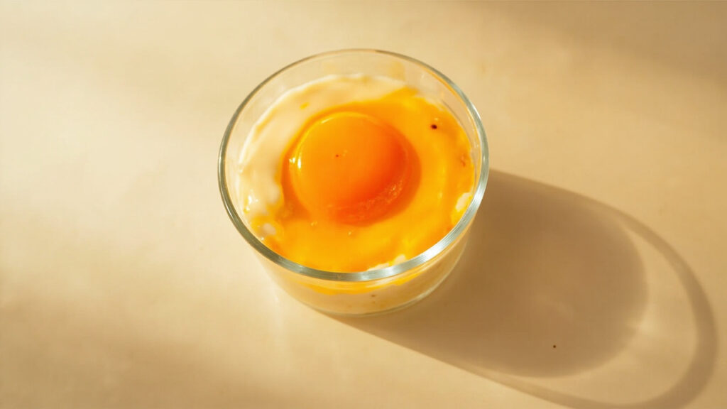 Œuf parfait : recette et méthode pour un crémeux jaune