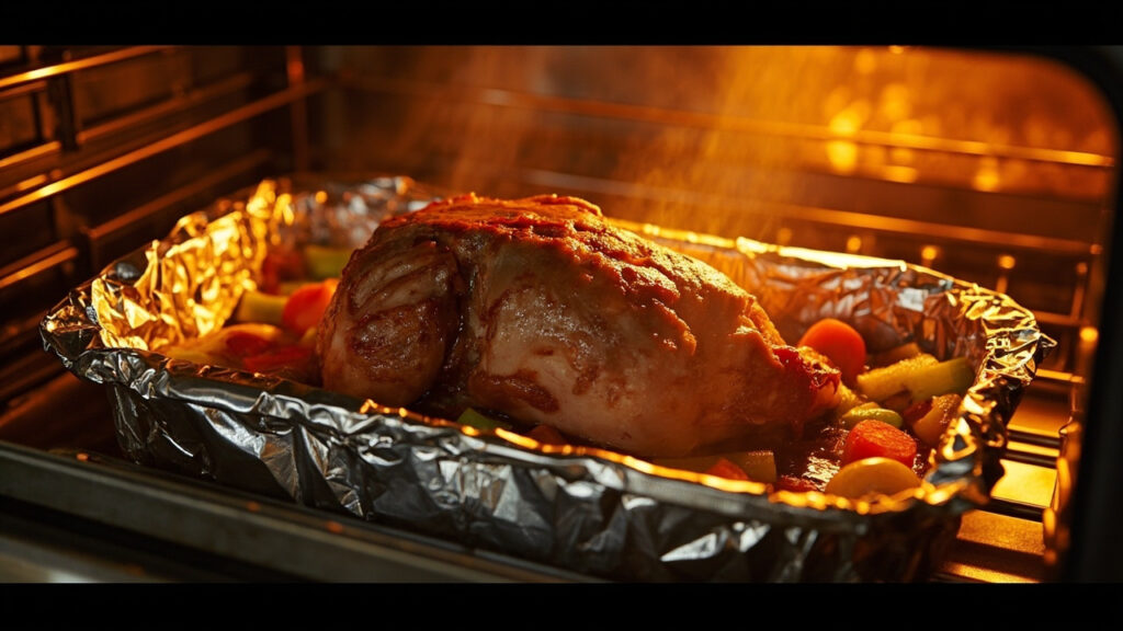 Temps de cuisson pour un rôti de porc au four (1 kg)