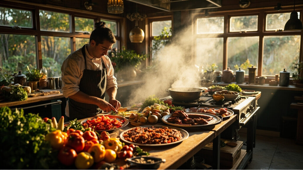 Préparer un repas pour 10 personnes la veille