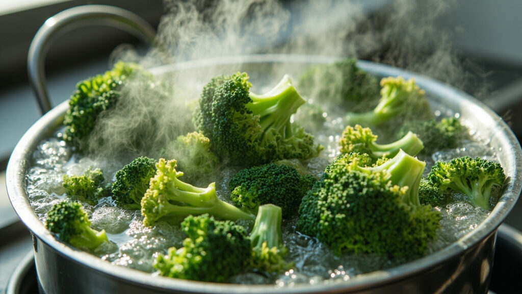 Temps de cuisson des brocolis à l'eau pour rester al dente