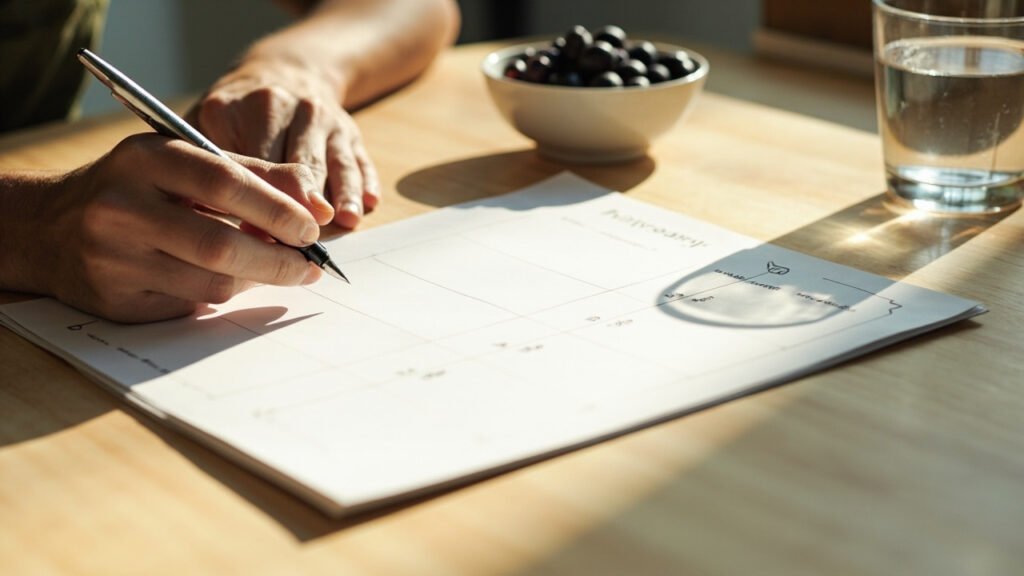 Planifier un menu équilibré pour la semaine